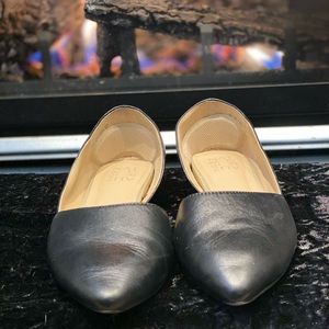 Naturalizer Samantha Leather D'Orsay Flats US 8W/ EUR 38